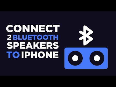YouTube video about: How to connect two bluetooth speakers to one iphone?