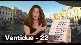 Learn Italian for Travel. Counting in Italian. (Lesson 4)