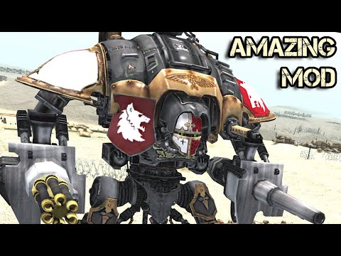 Imperial Knight & Tanks vs Chaos - Ultimate Mod Warhammer 40,000 | Men of War: Assault Squad 2