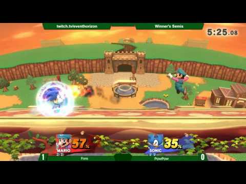 Construct 57 - Fons vs PowPow - Smash 4 Winners Semis