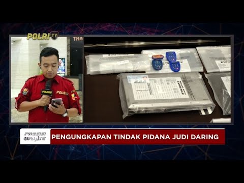 PRESISI UPDATE : LIVE - PENGUNGKAPAN TINDAK PIDANA JUDI DARING 08/10/2024 16.00
