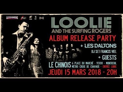Loolie & The Surfing Rogers "Tell Me Why" live @ Le Chinois (Montreuil)
