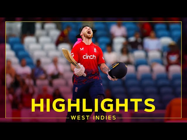 Salt Hits Stunning Century | Highlights | West Indies v England | 4th T20I