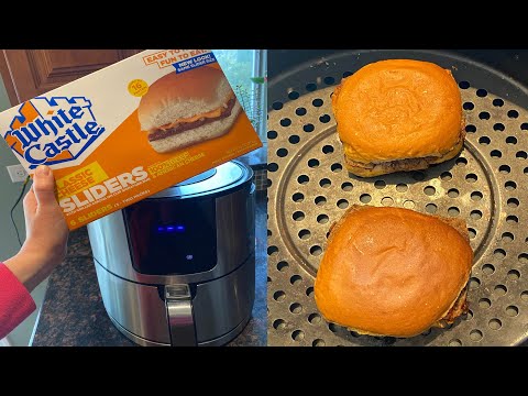 Air Fryer Frozen White Castle Burgers - How To Cook White Castle Sliders In The Air Fryer