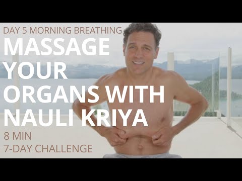 DAY 6 AM of 360° Breathing with Stretches & the Yoga Practice of Nauli Kriya Let your belly go free