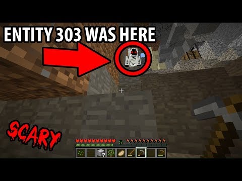 Dark Corners - My Minecraft World was visited by Entity 303! (Scary Minecraft Video)