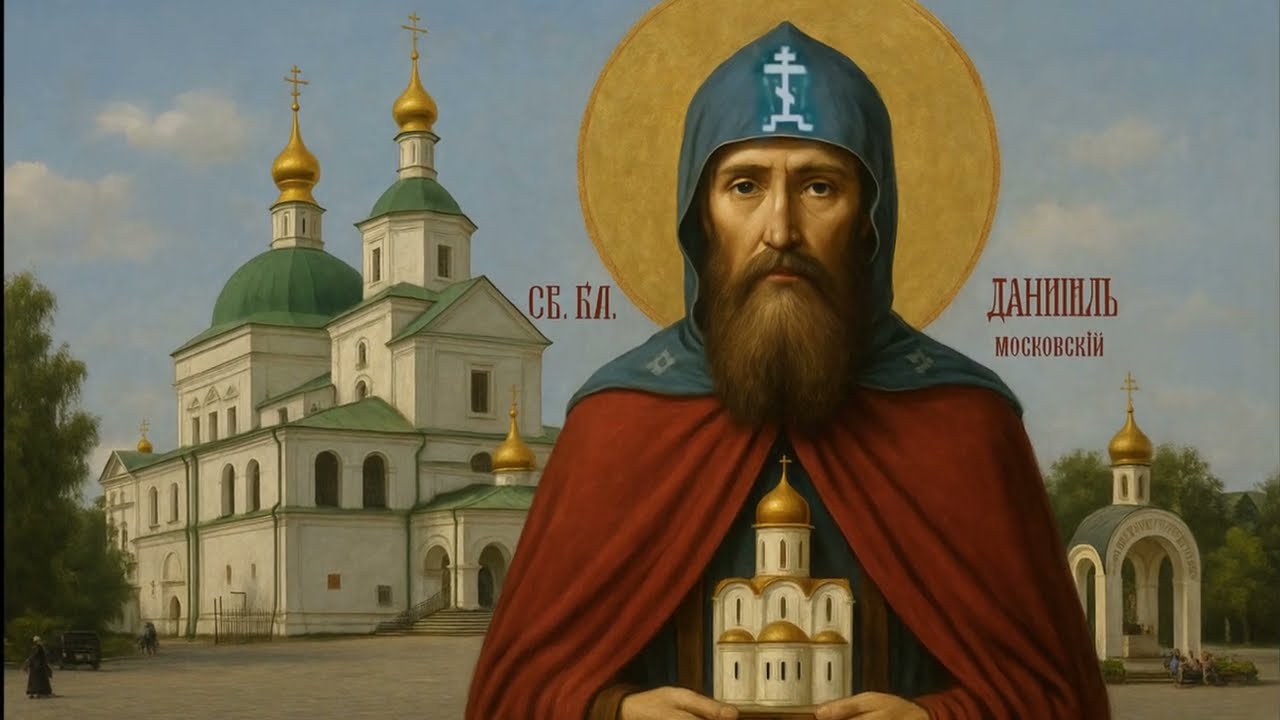 Святой благоверный князь Даниил Московский - Хозяин Москвы.