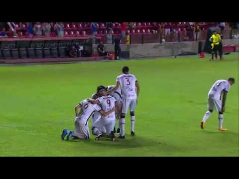 Belo gol em chute forte x Sport na Copa do Brasil 2017