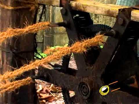 Lesson for coir rope making