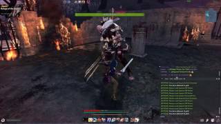 Vindictus - Sword Fiona - Hard Blood Lord Reborn (Refuge of the Dead) - Solo