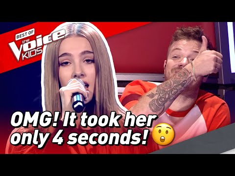 14-Year-Old Jade has QUICKEST CHAIR TURN in The Voice Kids! 😱