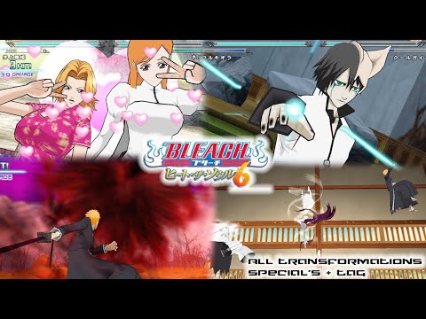Bleach Heat The Soul 6 All Transformations /Specials/Tag 4K (Reupload)