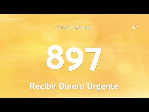 Sacred Code 897 | Receive Money Urgently