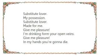 Crest of Darkness - Substitute Lover Lyrics