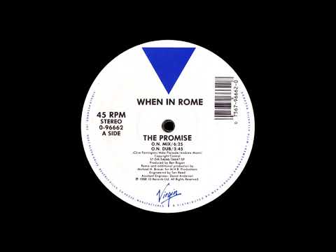 When In Rome - The Promise (12'' Single) [HQ Vinyl Remastering]