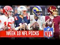 NFL Week 18 Picks: Chiefs at Broncos, Patriots at Dolphins & MORE | CBS Sports HQ