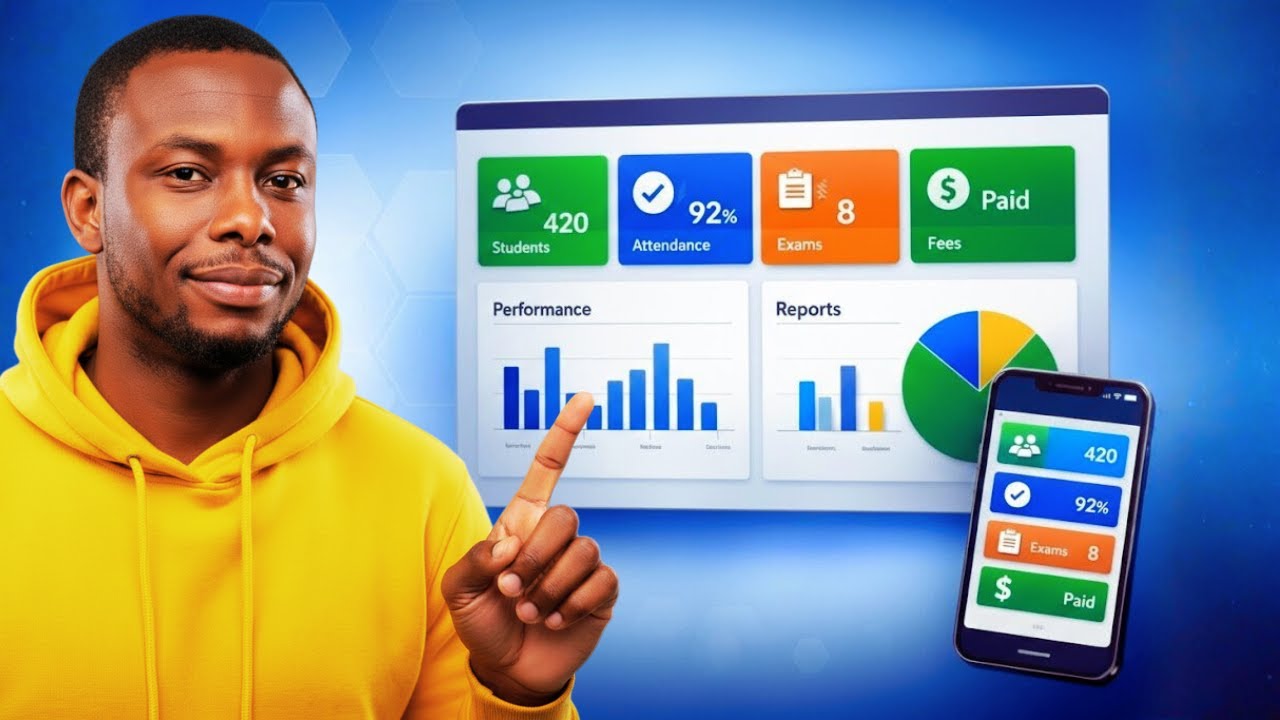 How to Build a Full School Management System Using AI  + Free Hosting ($0 Hosting)