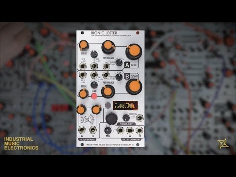 Industrial Music Electronics Bionic Lester mkiii 2020s - Silver image 4