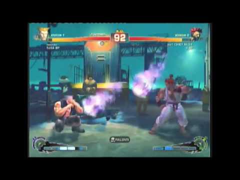 SSF 4 Endless  Battle - nouryu(Guile) VS no1 CHIEF M O E(Akuma)