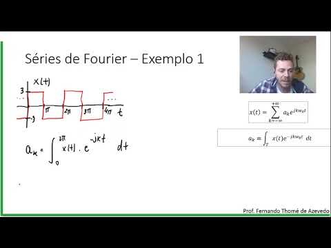 Sinais e Sistemas 40 - Exemplo 1 - Série de Fourier
