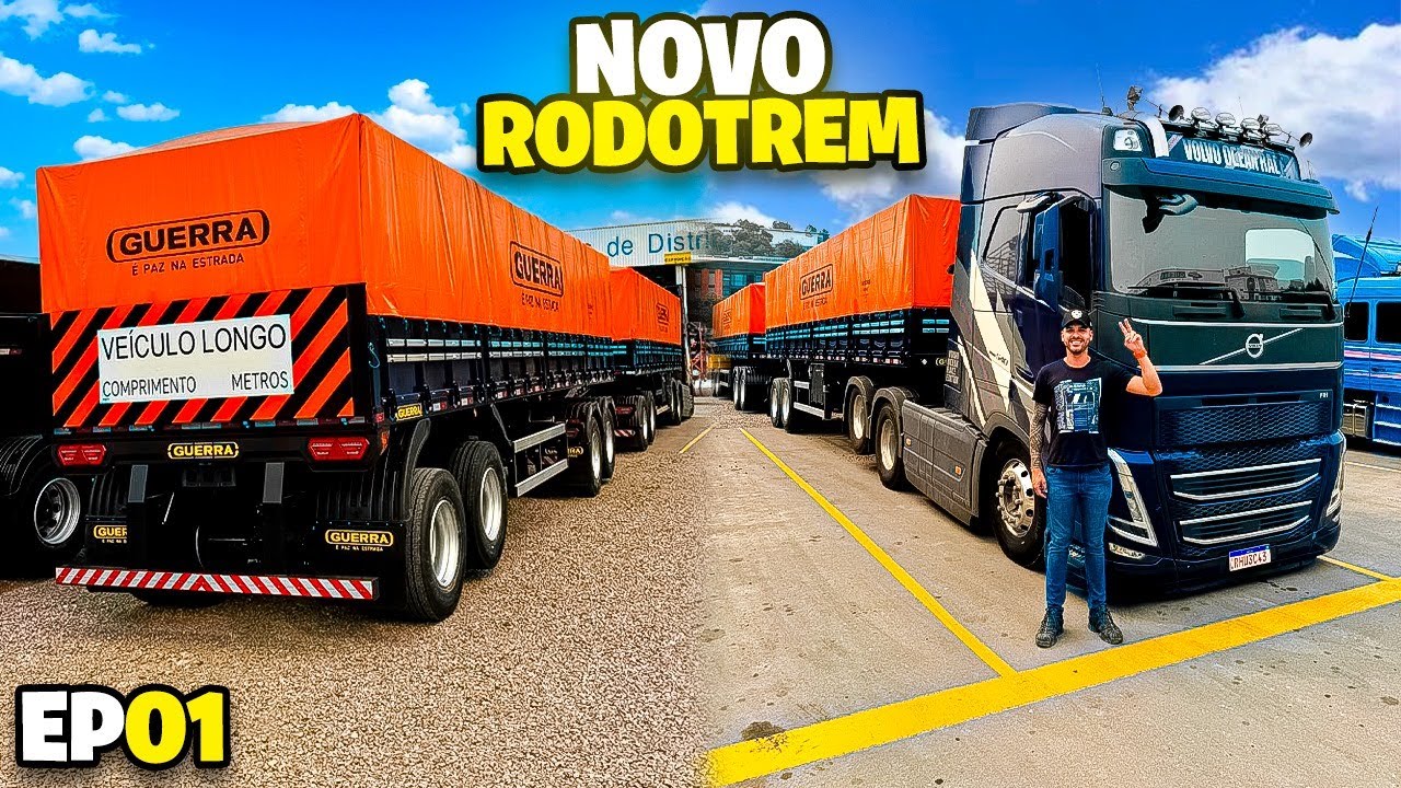 COMPREI MEU NOVO RODOTREM 😍 SONHO REALIZADO EP1
