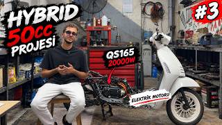 50cc SCOOTER ARTIK 50cc DEĞİL! 😱 | Hybrid 50cc Projesi #3