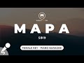 MAPA - SB19 (Female Key - Piano Karaoke)