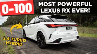 2024 Lexus RX 500h F Sport Performance review: 0-100 & POV test drive