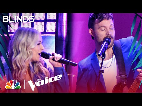 The Dryes Have Extraordinary Chemistry Singing "Islands in the Stream" | Voice Blind Auditions 2022