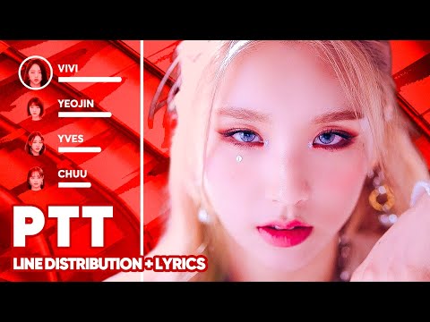 LOONA - PTT (Paint The Town) Line Distribution + Lyrics Color Coded PATREON REQUESTED