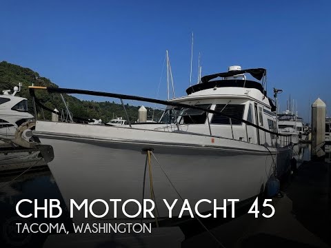 [SOLD] Used 1984 CHB Motor Yacht 45 in Tacoma, Washington
