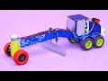 How To Make Pepsi JCB Motor Grader At Home DIY Mini Construction Vehicles With Soda Can