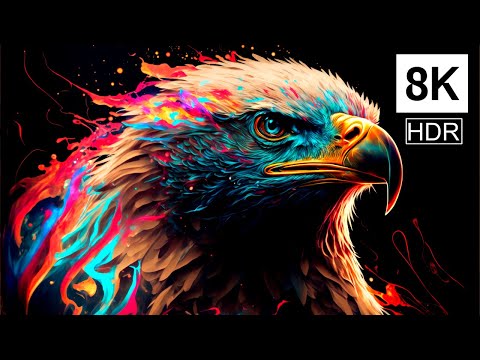 Beautiful birds 8K HDR - 60FPS Dolby Vision