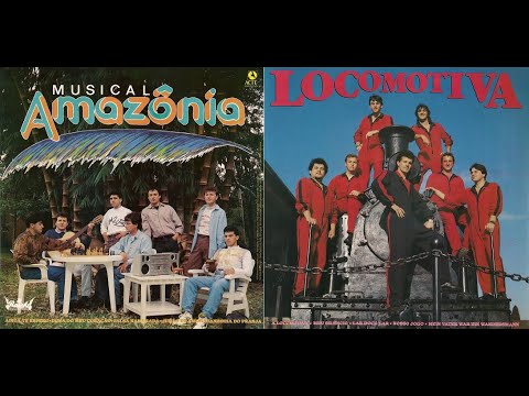 Musical LOCOMOTIVA / Musical AMAZÔNIA - '' 1/2 LP + 1/2 LP ''  (1992, FULL STEREO, 4K, LP Completo)