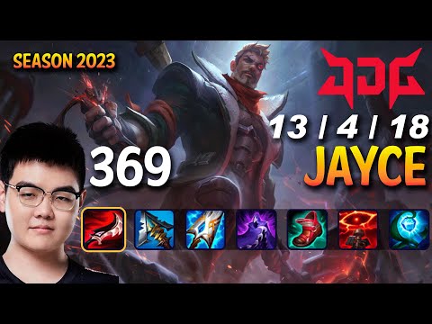 JDG 369 JAYCE vs AATROX Top - Patch 13.17 KR Ranked