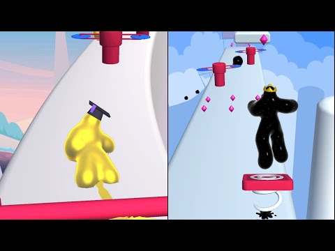 Blob Runner 3D - All Levels Gameplay Android, iOS #4 ( 62 - 76 )