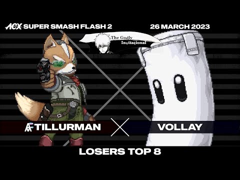TillurMan (Fox) vs Vollay (Sandbag) - Losers Top 8 - The Godly Invitational