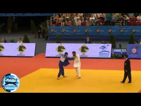 European Judo Championships Budapest 2013 Bronze -73kg KODZOKOV Murat (RUS) - DUPRAT Pierre (FRA)