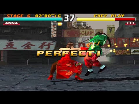 Tekken 3 Anna with Law Moves Arcade