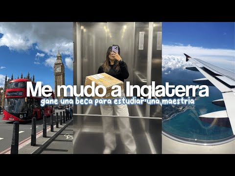 Me voy a estudiar a Inglaterra con una beca 🇬🇧 | 48 horas de viaje + ordenando mi vida
