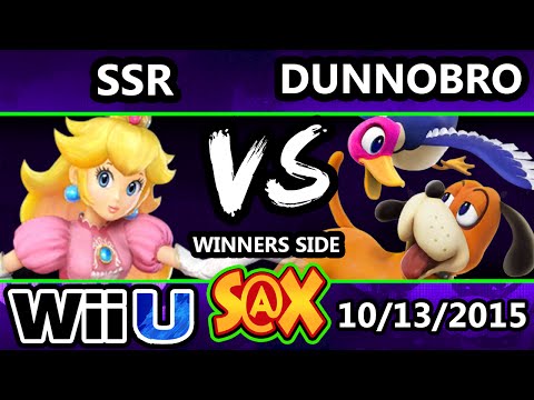 S@X 119 - SSR (Peach, Villager) Vs. DunnoBro (Duck Hunt Dog) SSB4 Tournament - Smash Wii U - Smash 4