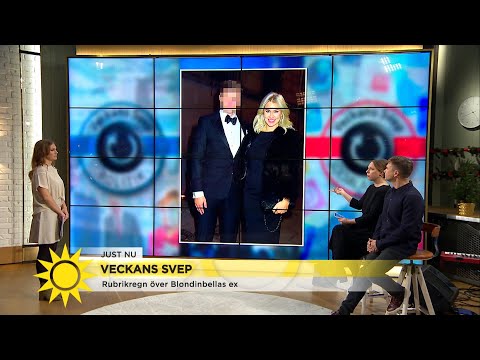 Veckans svep om Isabella Löwengrip och hennes expojkvän - Nyhetsmorgon (TV4)