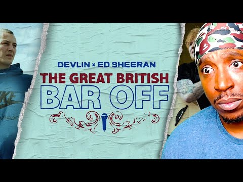 American Reacts To Devlin x Ed Sheeran | "The Great British Bar Off" | SBTV