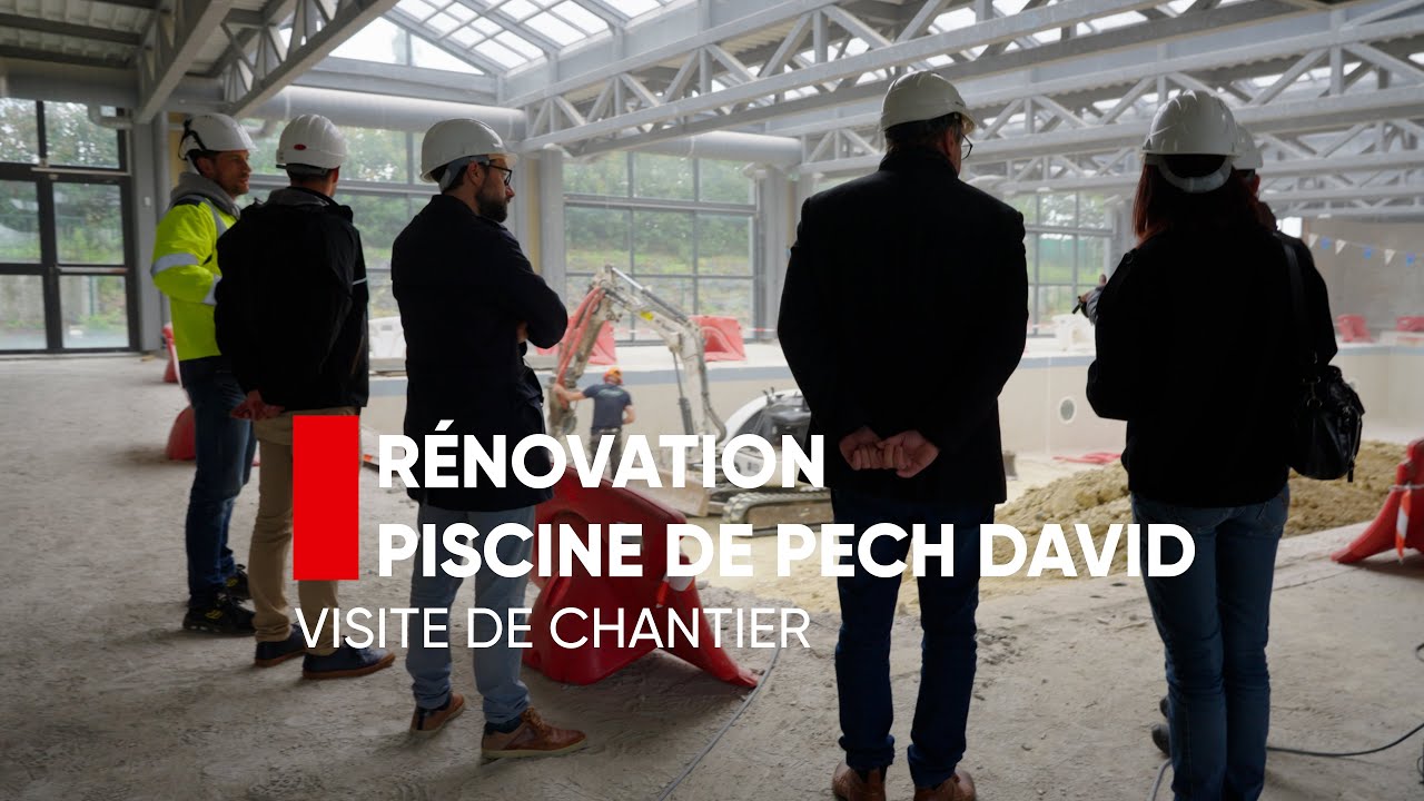 Plan Piscines : Rénovation de la piscine de Pech David