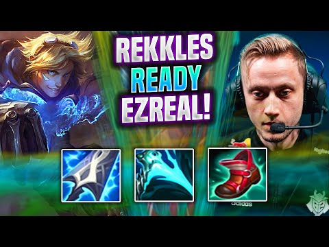 REKKLES IS READY TO PLAY EZREAL! - KC Rekkles Plays Ezreal ADC vs Soraka! | Season 2022