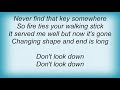 Screaming Trees - Don't Look Down Lyrics