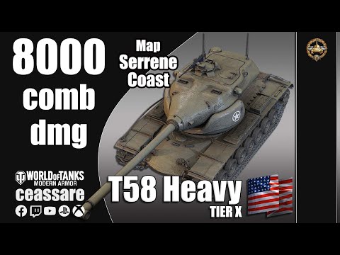T58 Heavy / WoT Console / PS5 / Xbox Series X / 1080p60 HDR