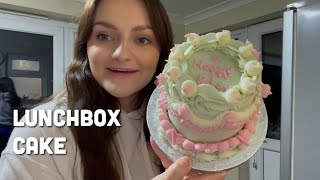 I Made A Mini Korean Lunchbox Cake! Mini Cakes