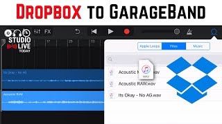 How to import audio from Dropbox to GarageBand iOS (iPhone/iPad)