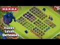 M.O.M.M.A ( Mega Pekka ) vs Every Level Defenses | Clash of Clans